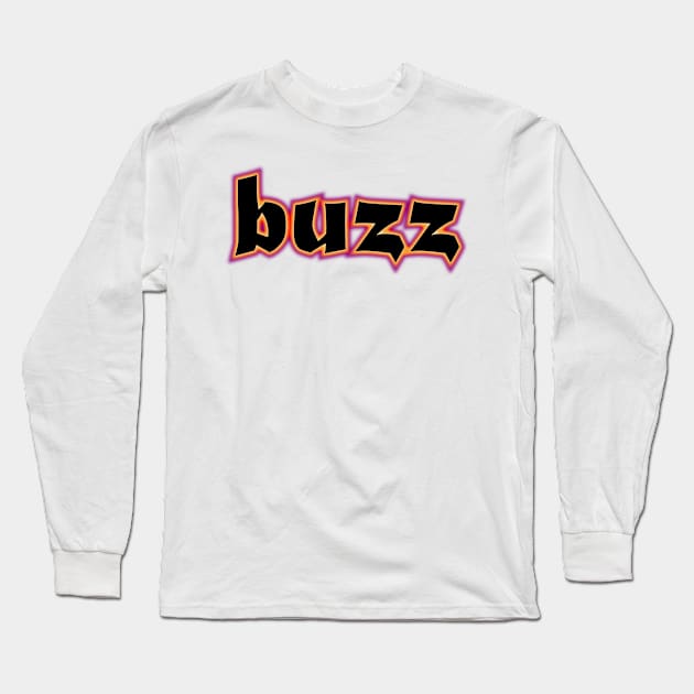 Cute Buzz Design Long Sleeve T-Shirt by Pet & Nature Lovers